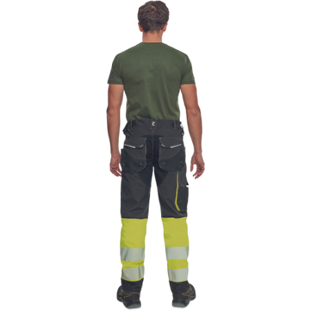 SHELDON HV DW, Pantaloni reflectorizanți din poliester și bumbac, 270 g/mp [4]