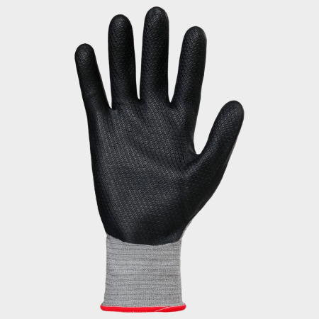 SHOWA AC800, Mănuși anti-tăiere din HPPE cu strat nitrilic și fir antistatic, touchscreen [1]