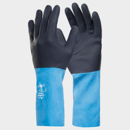 SHOWA CHEM MASTER, Manusi de protectie chimica din latex si neopren [2]