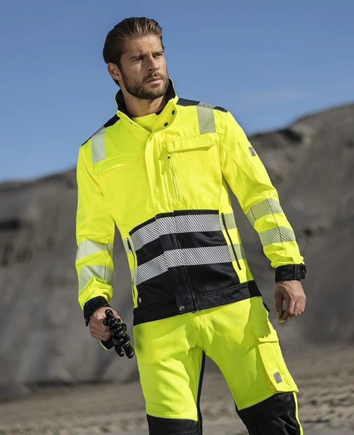 SIGNAL+, Jachetă de lucru HI-VIS din poliester și bumbac twill, 290 g/mp [2]
