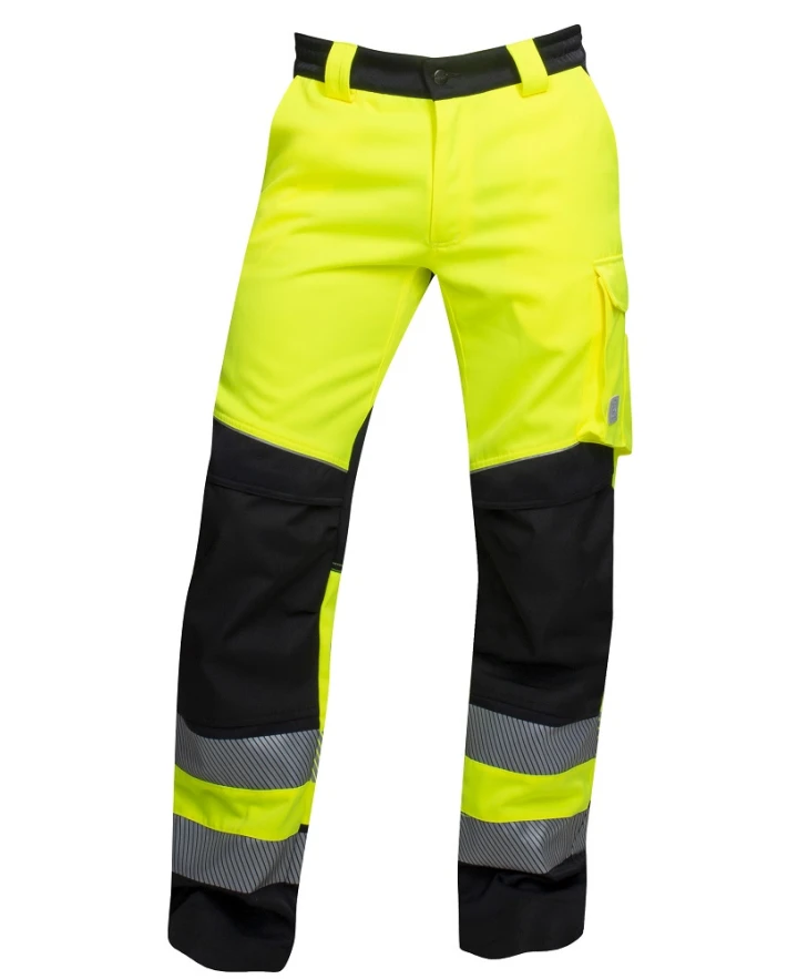 Pantaloni si salopete reflectorizante (HI-VIS) - SIGNAL+, Pantaloni HI-VIS Comfort Fit, 65% poliester 35% bumbac, 290 g/mp