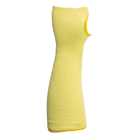 PROTECȚIA MÂINILOR - RENANIA SLEEVES 1061, Mânecuțe de protecție termică din 100% țesătură kevlar, tricotate în strat dublu, lungime 36 cm