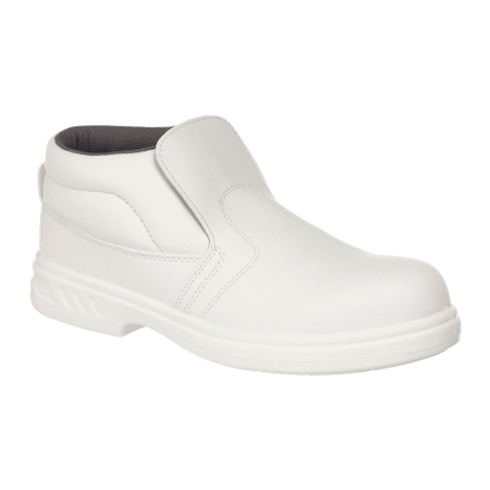 Bocanci - SLIP ON S2, Gheata de protectie cu bombeu, talpa antistatica, absorbitor soc