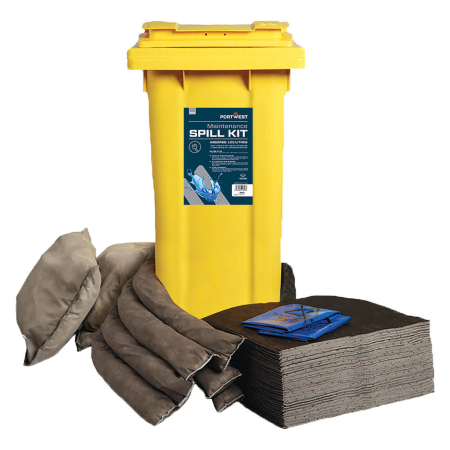 ARTICOLE TEHNICE SI PRIM AJUTOR - SM33, Kit de intervenție pentru absorbția lichidelor industriale, 120 litri