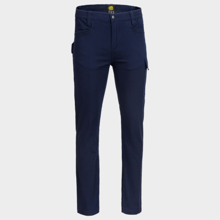 Pantaloni standard - COTTON SMART 2.0, Pantaloni în talie din bumbac elastic, 250 g/mp