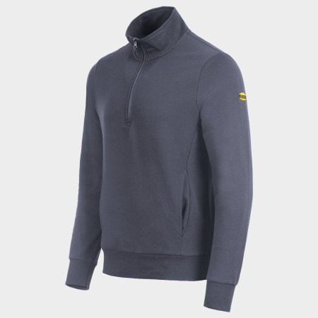 SMART 2.0 HZ, Hanorac de lucru DIADORA din bumbac și poliester, 280 g/mp, cu fermoar scurt [1]