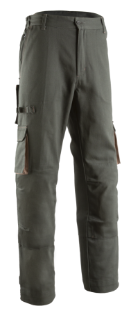 SNIPER II, Pantaloni în talie din twill 100% bumbac, protecție genunchi, 300 g/mp [6]