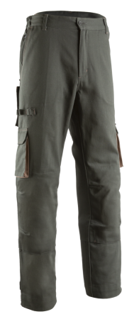 SNIPER II, Pantaloni în talie din twill 100% bumbac, protecție genunchi, 300 g/mp [4]
