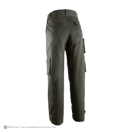 SNIPER II, Pantaloni în talie din twill 100% bumbac, protecție genunchi, 300 g/mp [1]