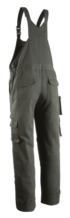 SNIPER II, Salopetă cu pieptar din twill 100% bumbac, protecție genunchi, 300 g/mp [5]
