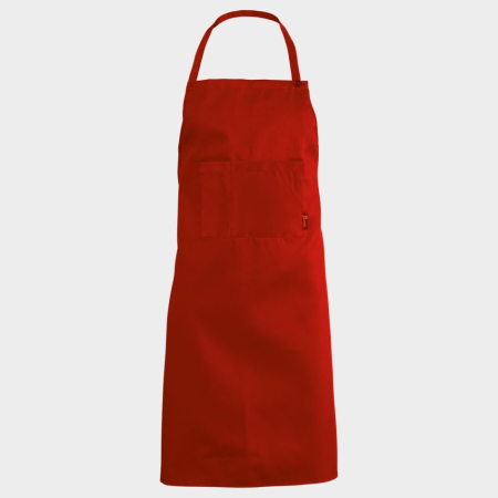 Sorturi - COOK, Șorț de bucătar cu pieptar din bumbac și poliester, 190 g/mp