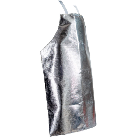 Sorturi ignifuge - Șorț de protecție din fibră de para-aramidă aluminizată, 460 g/mp