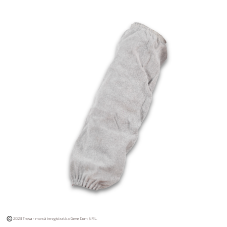 Mânecuțe (Cotiere) - SOUDEUR COTI, Cotiere [mânecuțe] pentru sudură din piele șpalt de bovină, cusute cu fir Kevlar, lungime 40 cm