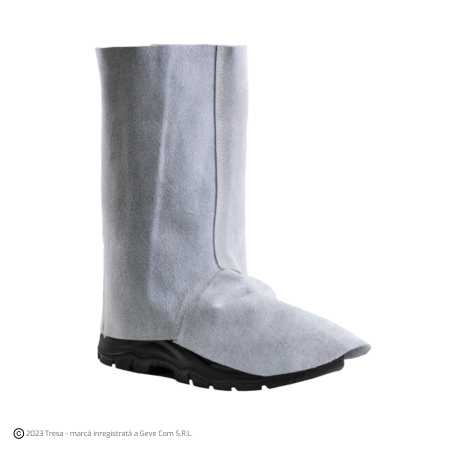 Accesorii Imbracaminte - SOUDEUR JAMB, Jambiere pentru sudură din piele de vacă cu velcro, grosime 1,2 mm, înălțime 30 cm