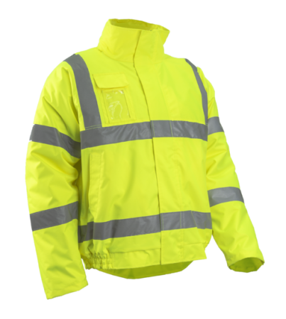 SOUKOU FLUO, Jachetă HI-VIS de iarnă tip Pilot, din poliester Oxford 300D și PU, căptușeală termică 160 g/mp [0]
