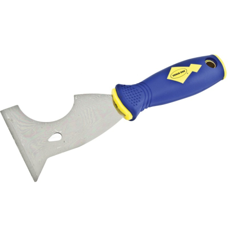 Scule și unelte - Șpaclu inox multifuncțional cu bătător-3" (75 mm)