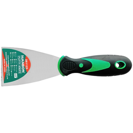 Scule și unelte - Șpaclu mâner plastic-cauciuc 2 1/2" (60 mm)