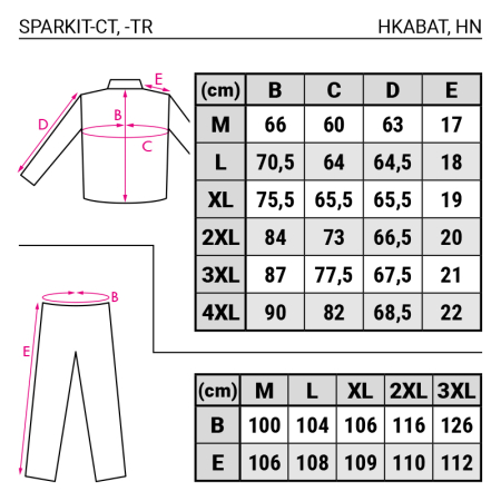 SPARKIT-CT, Jachetă de lucru din piele șpalt de bovină [1]