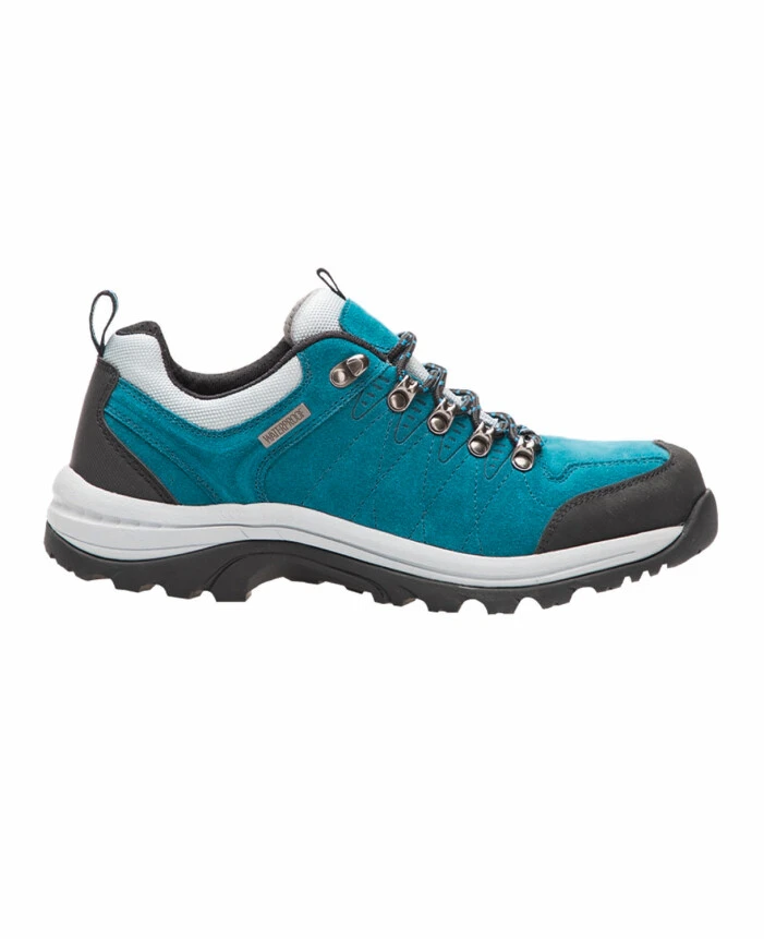 Bocanci outdoor - SPINNEY, Pantofi de trekking din piele velur și material textil cu membrană Hydroguard