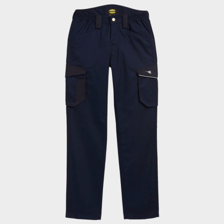 Pantaloni si salopete - STAFF, Pantaloni în talie din amestec poliester-bumbac, 300 g/mp
