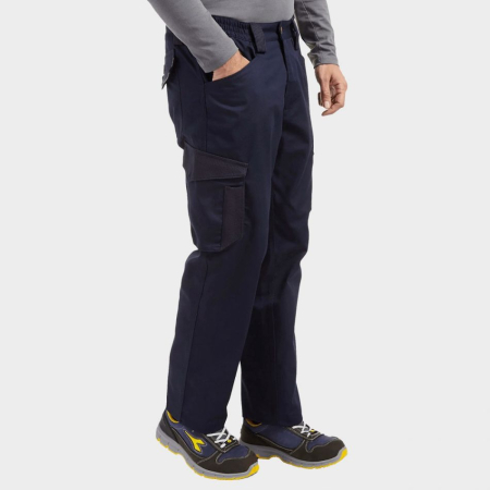 STAFF, Pantaloni în talie din amestec poliester-bumbac, 300 g/mp [2]