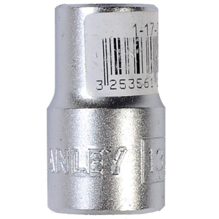 Chei și tubulare - STANLEY, Cheie tubulară, 1/2'' 6P 13 mm