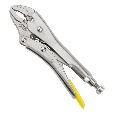 SCULE & MATERIALE - STANLEY, Clește cu blocare cu fălci curbe, 225 mm