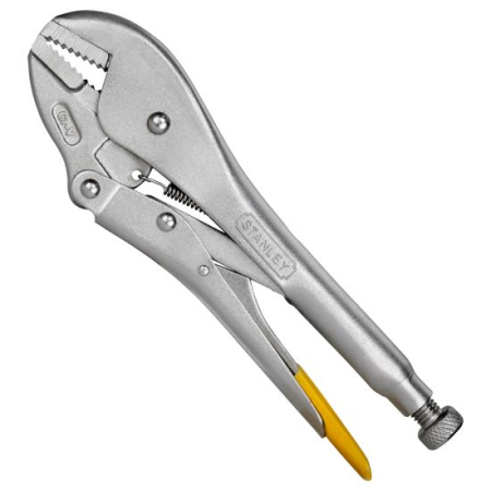Scule și unelte - STANLEY, Clește cu blocare cu fălci drepte, 225 mm
