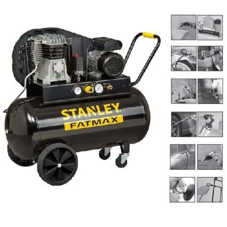 Compresoare și accesorii - STANLEY, Compresor, B 350/10/100, 100 l, 10 bar, 3 cp