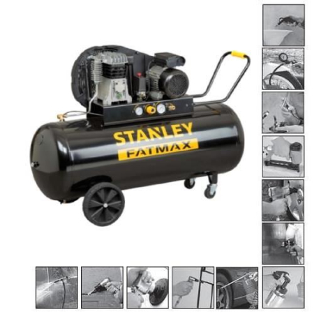 Compresoare și accesorii - STANLEY, Compresor, B 480/10/200T, 200 l, 10 bar, 4CP