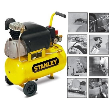 Compresoare și accesorii - STANLEY, Compresor, D211/8/24, 24 l, 8 bar, 2 cp