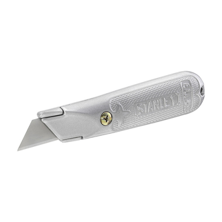 Scule și unelte - STANLEY, Cutter cu lamă fixă, 140 mm, 3 lame incluse