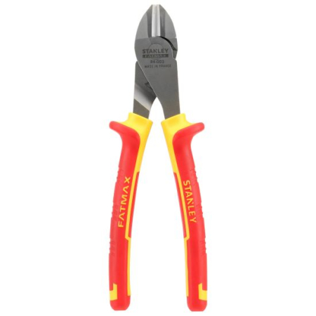 Scule și unelte - STANLEY FATMAX, Clește cu tăietură diagonală (sfic) electroizolat, 1000 V, 175-195 mm