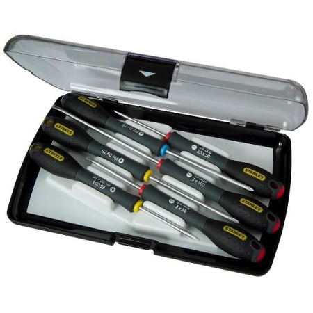 Șurubelnițe - STANLEY FATMAX, Set 6 șurubelnițe de precizie