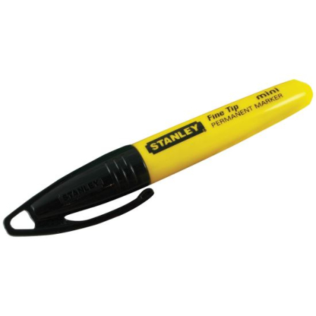 SCULE & MATERIALE - STANLEY, Marker mic, negru, vârf subtire