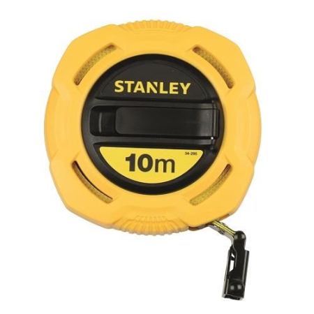 SCULE & MATERIALE - STANLEY, Ruletă carcasă închisă, bandă fibră de sticlă, 10-30 m