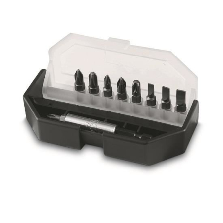 SCULE & MATERIALE - STANLEY, Set 10 vârfuri pentru înșurubat, adaptor 1/4"