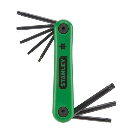 SCULE & MATERIALE - STANLEY, Set de 8 cheu torx tata, T9 - T40