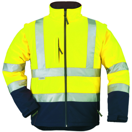 Station Jacheta 2 In 1 Softshell Din Poliester Cu Gluga Integrata Si Maneci Detasabile 330 G Mp Diverse Culori [4]