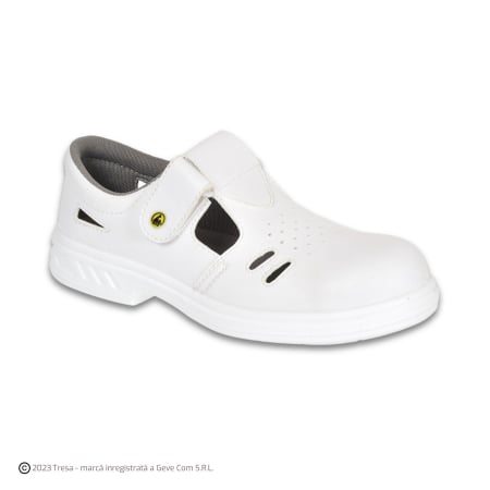 Sandale - PORTWEST STEELITE EBRO SAFETY ESD S1 SRC, Sandale de protecție cu bombeu, antistatice (ESD), talpă SRC