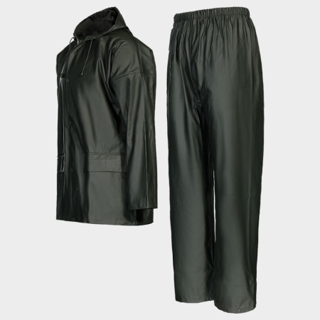 STORMER, Costum impermeabil din poliester, jachetă și pantaloni [3]