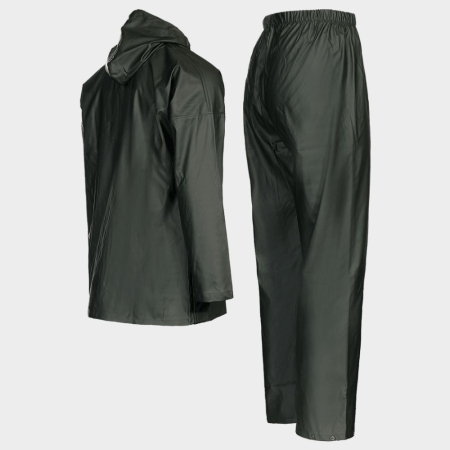 STORMER, Costum impermeabil din poliester, jachetă și pantaloni [4]