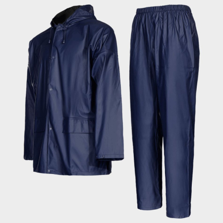 STORMER, Costum impermeabil din poliester, jachetă și pantaloni [3]