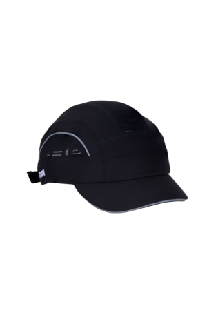 STYLCAP, Șapcă de protecție tip baseball, carcasă din ABS, pernă interioară din spumă EVA, reglare cu cataramă (Velcro), cozoroc mediu 5 cm [0]
