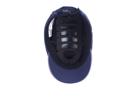 STYLCAP, Șapcă de protecție tip baseball, carcasă din ABS, pernă interioară din spumă EVA, reglare cu cataramă (Velcro), cozoroc mediu 5 cm [2]