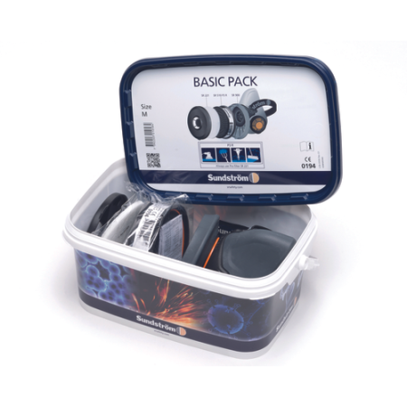 SUNDSTROM Basic PACK Semimască SR 900 + Filtru P3 + Pre-filtru [2]