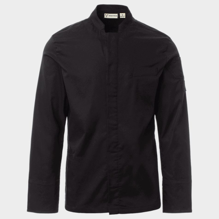 Imbracaminte UZ GENERAL - SUPREME, Tunică de bucătar din bumbac cu elastan, 160 g/mp, mânecă lungă