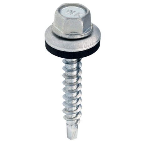 Șuruburi, cuie și tije - Șurub acoperis wkret 4,8 mm, argintiu