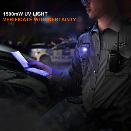 SW05R-UV, Lanternă reîncărcabilă cu clips, lumină albă și UV [5]