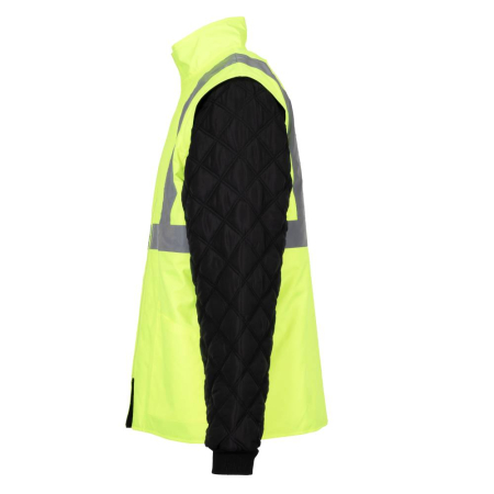SWEDEN NEXT, Jachetă 4 în 1 HI-VIS, cu glugă încorporată, din poliester Oxford, 300 g/mp, căptușeală termică 180 g/mp [8]